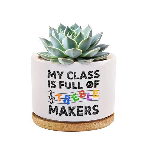 Treble Makers Music Teacher Succulent Pot