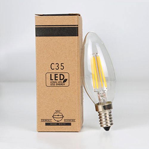 NATIONALMATER C35 4W LED dimmerabili filamento