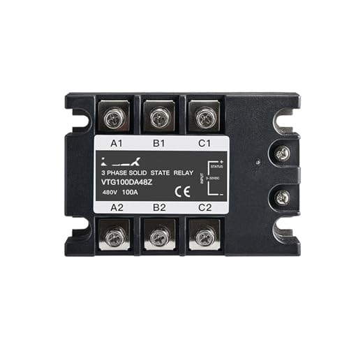 Relais à semi-conducteurs triphasé AC 380V VTG-10DA à commutation statique
