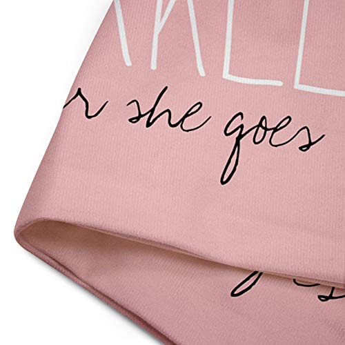 Emvency Throw Pillow Cover Rustic Pink Blush Sparkle Decorative Pillow Case Girly Home Decor Square 18 X 18 Inch Cushion Pillowcase #TOP3