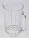 BICCHIERE IN VETRO PER FRULLATORE TERMORESISTENTE ORIGINALE KENWOOD PER PLANETARIE CHEF / MAJOR (VERSIONE AT358 / KAH358GL)