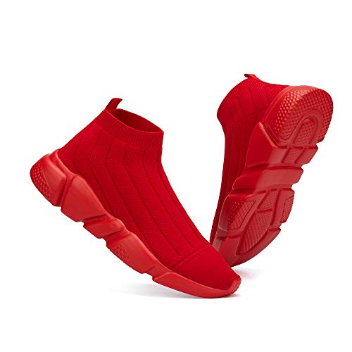 Image of Casbeam Men's Running Knit Comfortable Lightweight Breathable Casual Sports Shoes Fashion Sneakers Slip-On Walking Shoes