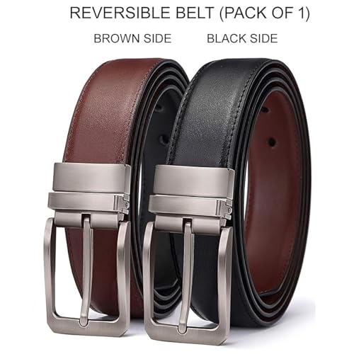 Image of VEMILIO Wallet & Reversible Belt Combo Gift Set for Men | Wallet Belt Combo for Men