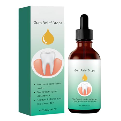 KOAHDE Gouttes de Traitement Instantané des Gencives,Gouttes de Rajeunissement des Gencives,Gouttes pour Traitement Gencives,Gouttes de Traitement Gencives,Gouttes de Soulagement des Gencives