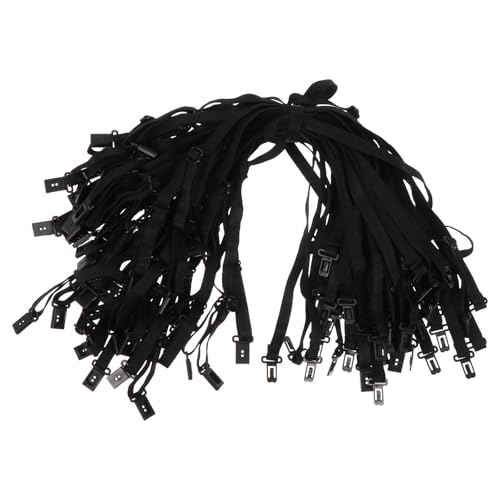 Extensor de banda de poliéster negro para lucir pajaritas perfectas en ceremonias y eventos