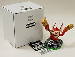 Skylanders Spyros Adventure LOOSE Mini Figure Trigger Happy Includes Card Online Code
