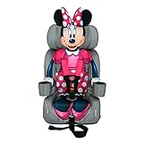 KidsEmbrace 2-in-1 Harness Booster Car Seat, Disney Minnie Mouse