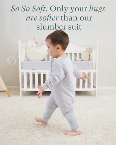 Supersoft Active Toddler Sleepsuit 1.0 TOG Long Sleeve Wearable Blanket with Legs All-Season Go-to for Safe Cozy Sleeper3