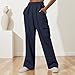 Girls Cargo Sweatpants Baggy Fleece High Waisted Joggers Athletic Pants Y2K Casual Trousers 2025 (Navy, 10-11 Years)