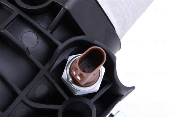 NISSENS Radiatore olio, Olio motore 91312 | Compatibile con: AUDI A1, A1 Sportback, A3, A3 Cabriolet, A3 Limousine, A3 Sportback, Q2, Q3, Q3, Q3 Sportback, TT
