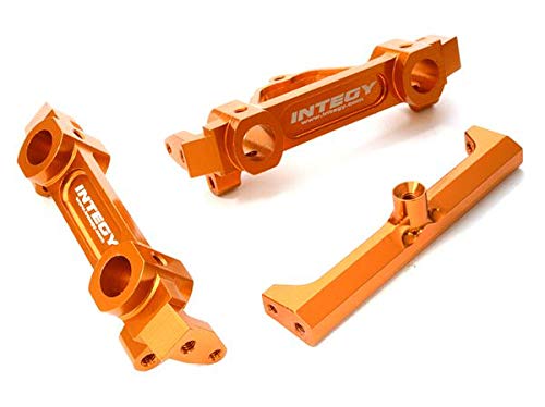 Integy RC Upgrades for Axial, Billet Machined Brace & F/R 43/40mm Type Bumper Mount for Axial SCX-10 Crawler