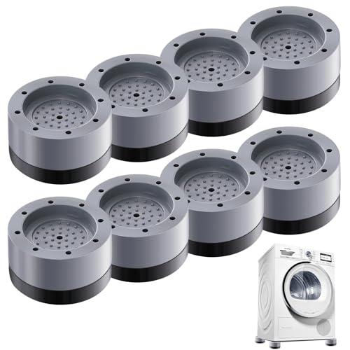 El Mejor Listado de elektra linea blanca lavadoras los preferidos por los clientes. 50 8PCS Almohadillas Antivibración para Lavadora, Almohadillas para Pies de Lavadora para Amortiguación de Golpes, Secadora, Estabilizador de Pies de Lavadora para Amortiguación de...