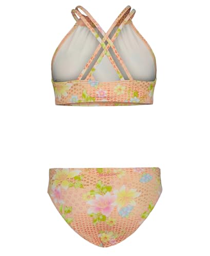 Image of Billabong Girls' Two-piece Bikini Swimsuit Set, UPF 50+ Sun Protection, Quick-Dry Bathing Suit