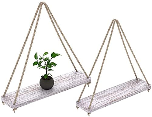 Comfify Hanging Shelves for Wall - Set of 2 –