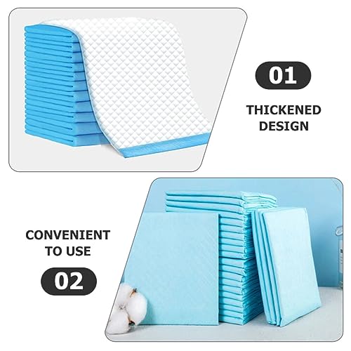 BESTOYARD 50 peças absorventes para fazer xixi para cachorros almofadas para treinamento de cachorro