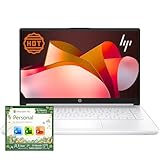 HP Home and Student Essential Laptop with Microsoft 365-1.1TB Storage - Intel Inside | Anti-Glare Display, 64GB SSD and 1TB Cloud Storage, 2-Cores CPU, Fast Charge and 12hrs Battery, no Mouse