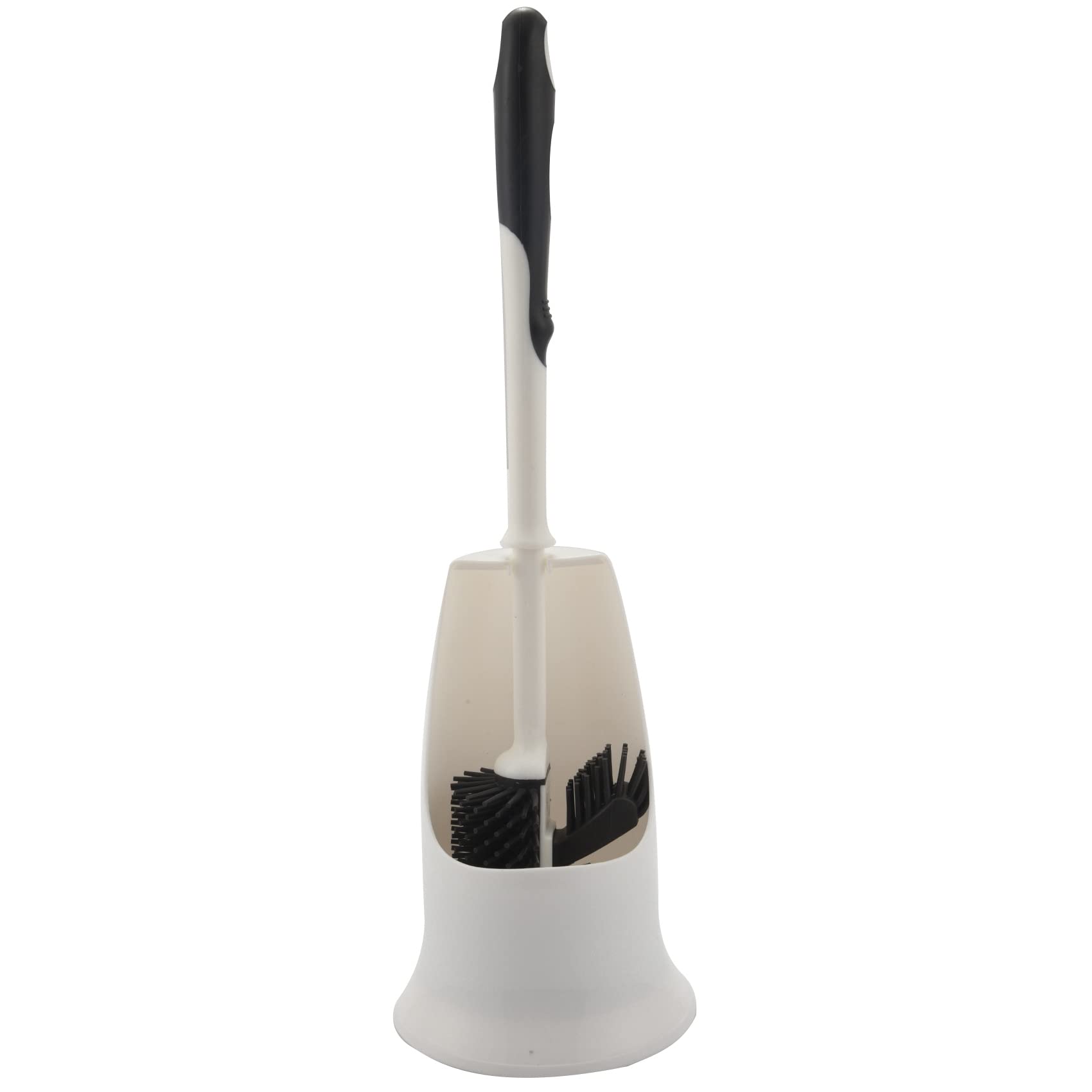 CTRLZS Toilet Brush And Holder,Toilet Bowl Cleaning Brush Set,Under Rim Lip Brush And Storage For Bathroom