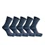 5 Pairs Dark Grey