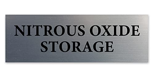 Panneau oxyde nitreux grand format argent brossé haute visibilité