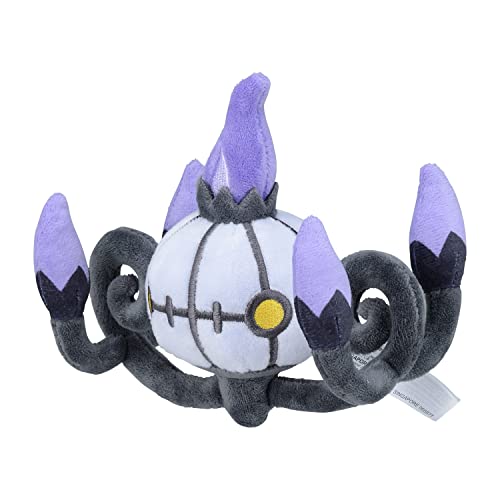 Peluche Chandelure Pokémon Sitting Cuties 609 doudou spectre Unys