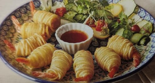 ケイエス えびのうずまきスナック 400g×16P P20g×20個 東方屋台めぐり 冷凍 業務用