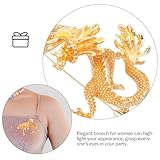 Zoom IMG-2 enamel vintage dragon brooch pin Zoom IMG-2 enamel vintage dragon brooch pin