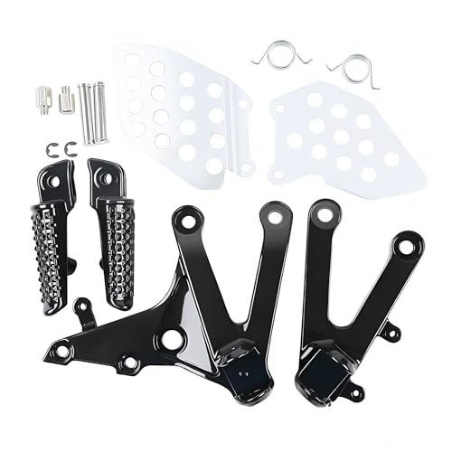 Image of Motorcycles Footpegs Front Footrest Bracket for Honda CBR600RR 2007-2019 CBR 600RR Accessories