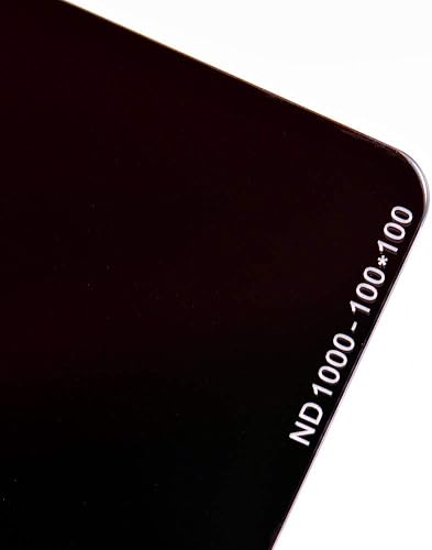 Miniatura 9 de Filtro ND cuadrado de 3.937x5.906 in, filtro de densidad neutra cuadrado gris graduado duro, 18 capas multicapa, vidrio óptico Schott B270, HGND8