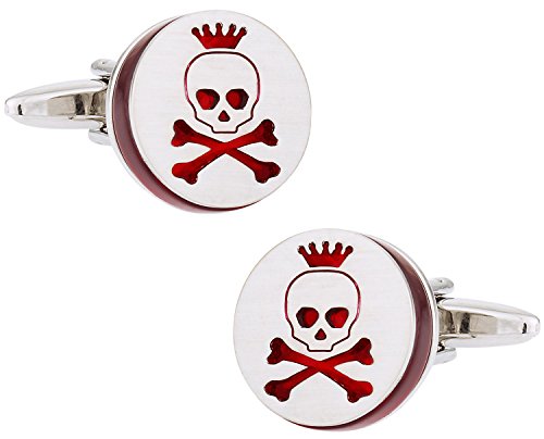 Gemelos Cuff-Daddy Calavera y Tibias con Caja miniatura 1
