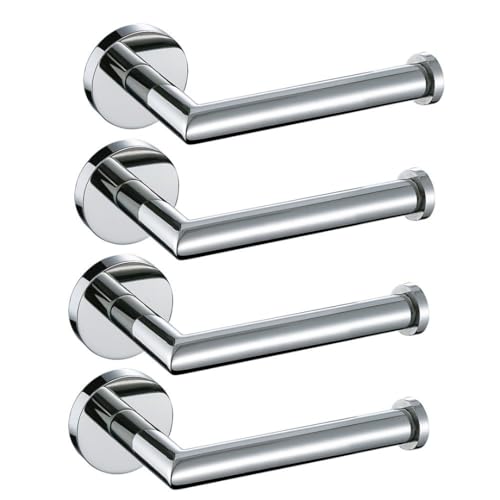 Porte-papier hygiénique mural lot de 4 pour optimiser le rangement de douche