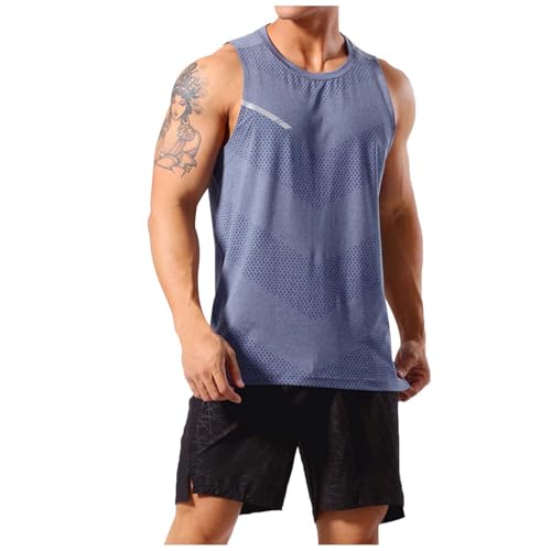 T-shirt de sport respirant pour homme avec col rond et coupe ample confortable