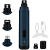 slopehill Hondennagelslijpmachines, geüpgraded 2 Speed 50DB Ultra Stil Snel opladen Elektrische Oplaadbare Pet Nail File Trimmer Pijnloze Huisdier Nail Grooming Clipper voor Kleine Medium Grote Honden en Katten