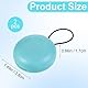 2 Stück Loop Earplug Case, Ohropax Case Ohrstöpsel Aufbewahrungsbox Hearing Aid Cases, Mini Tragbare Aufbewahrungsbox Mit Kordelzug, Aufbewahrungskoffer Etui für Reisen, Outdoor-Aktivitäten