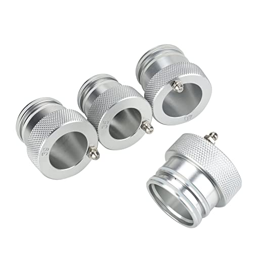 3Mirrors Wheel Bearing Greaser Tools Compatible With Ranger 800 900 Xp1000 And Most Utv Atv Polaris Can-Am Maverick X3 Bearings W/Inner Dimension Of 35Mm+39Mm+40Mm+ 44Mm, 4 Pcs Upgrade #TOP1