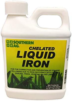 Iron Rich Lawn Fertilizer That Will Transform Your Lawn Forever 7 Southern Ag Chelated Liquid Iron, 16 OZ Size: 16 OZ