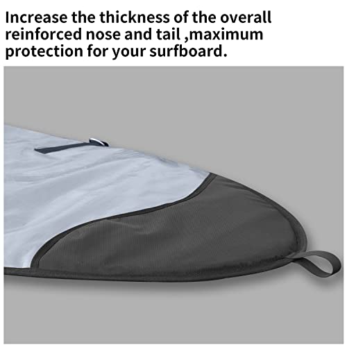 Uceder Surfboard Cover And Surfboard Storage Bag For Outdoor Travel,5'0",5'10",7'2'',8'0'',8'5'',9'0'',9'10" Surfboard Bag,Maximum Protection For Your Surfboard #TOP6