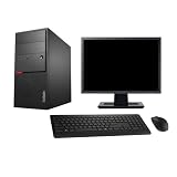 Ordenador de sobremesa Lenovo ThinkCentre M900, Intel Pentium Dual-Core G4400 3,3 GHz (3 MB), 64 GB DDR4, SSD 480 GB, memoria USB wifi, Windows 10, incluye pantalla de 27 pulgadas, teclado y ratón (marcas y modelos variables).