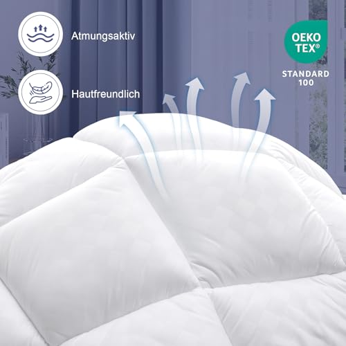 Surmatelas hypoallergénique 140x200 1000g/m² Autsel