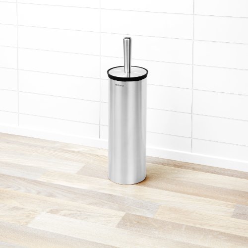 Image of Brabantia Stainless Toilet Brush, Metal /Plastic, Matt Steel