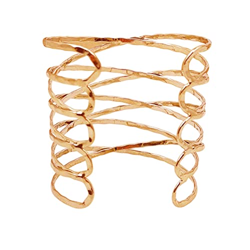 YIJU Conjunto de braceletes de braço ajustável conjunto de punho minimalista pulseiras de braço de m