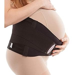 GABRIALLA Pregnancy Belly Band – Strong Support, 8″ Wide, Made In USA