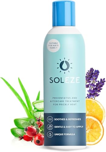 Prickly Heat Treatment Spray for All Ages | Instant Cooling Relief for Itchy Skin & Heat Rash Prevents | Soothes Skin Spray Made with Natural Ingredients for Lasting Protection (100 ml)