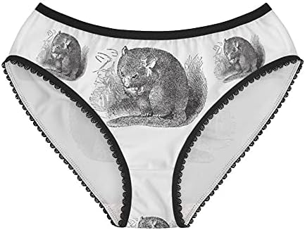 Hazel Dormouse Panties, Hazel Dormouse Underwear, Briefs, Cotton Briefs, Funny Underwear, Panties For Women