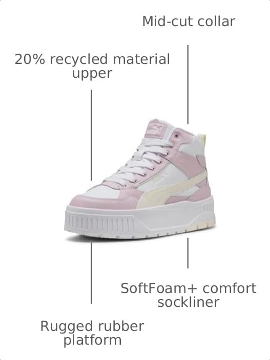 Image of PUMA Womens Karmen Ii Idol Platform Sneakers Shoes Casual
