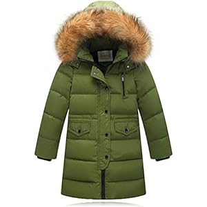 Odziezet Jas met capuchon, uniseks, jongens, winterjas, gewatteerde jas, parka, capuchon, donsjack, 0-13 jaar