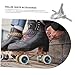 Toddmomy Aluminum Alloy Roller Skate Plate Replacement for Enhanced Durability and Stability Easy Assembly for Skating Shock-Absorbing Design for Quad Skates