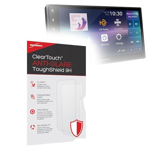 BoxWave�X�N���[���v���e�N�^�[ Pioneer DMH-W3050NEX�Ή� - ClearTouch Anti-Glare ToughShield 9H (2���p�b�N) �A���`�O���A 9H �^�t�t���L�V�u���t�B�����X�N���[���v���e�N�^�[