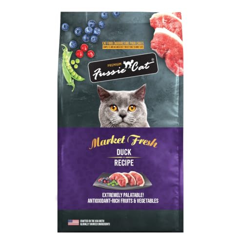 Fussie Cat Market Fresh Duck Recipe Dry Cat Food 3.5lb Bag