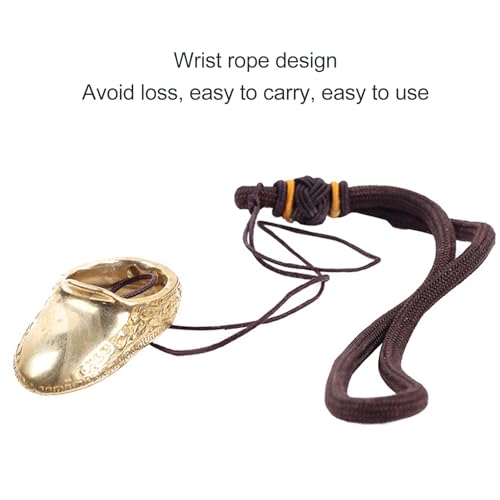 Anel de Polegar para Tiro Com Arco, Protetor de Polegar Elástico retrô Ergonômico Com Corda de Pulso