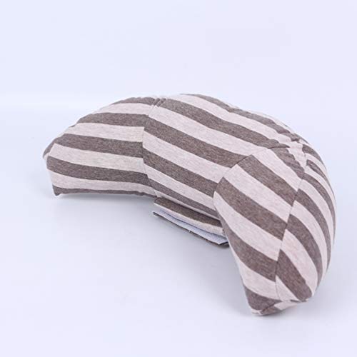 NUOBESTY Almofada de cinto de segurança para crianças e crianças (café)